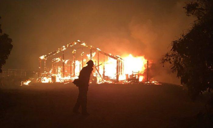 California Wildfire Spreads Quickly; Thousands Evacuated