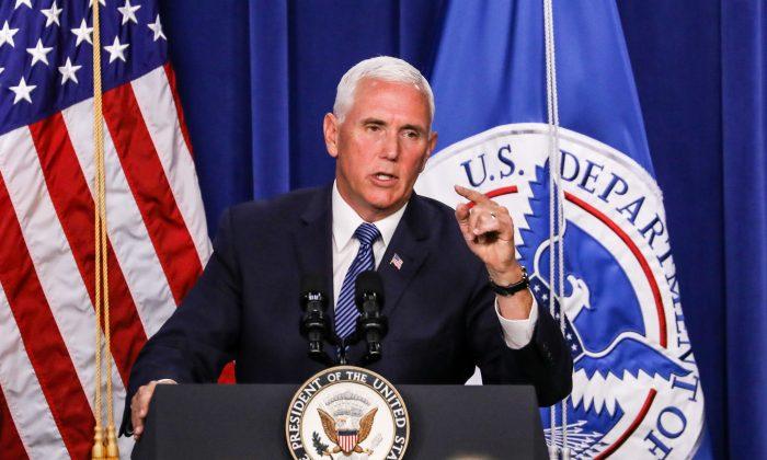 Pence Defends ICE as Democrats Call to Abolish Agency