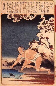A depiction of Wang Xiang by Utagawa Kuniyoshi. (Public Domain)
