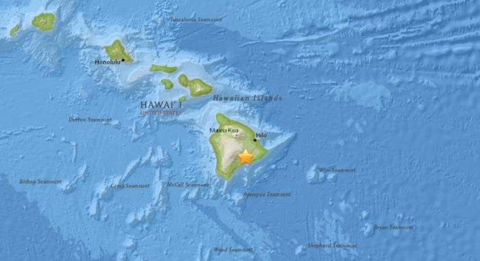 5.3-Magnitude Earthquake Recorded at Hawaii Volcano