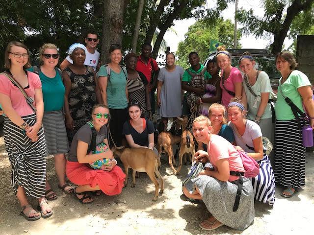 Team members in Haiti. (Courtesy of Emily Wheaton).