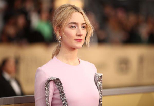 Actor Saoirse Ronan attends the 24th Annual Screen Actors Guild Awards at The Shrine Auditorium in Los Angeles, California, on January 21, 2018. (Christopher Polk/Getty Images for Turner)
