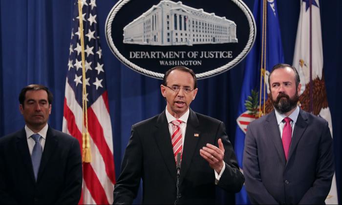 Rosenstein Criticizes FBI, Obama Administration For Choosing ‘Not to Publicize the Full Story’ on Russian Election Interference