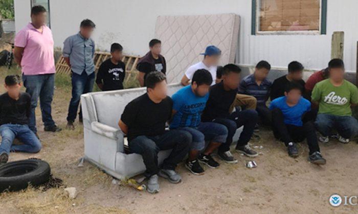 US Agents Arrest 18 Traffickers and 117 Illegals, Seize Cash, Vehicles, and Drugs