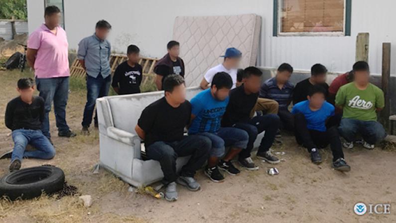 Special agents with U.S. Immigration and Customs Enforcement’s (ICE) Homeland Security Investigations (HSI) and agents with U.S. Border Patrol arrested 18 alien smugglers and seized cash, vehicles and more than 1,000 pounds of marijuana last month in a joint effort. (ICE press release)
