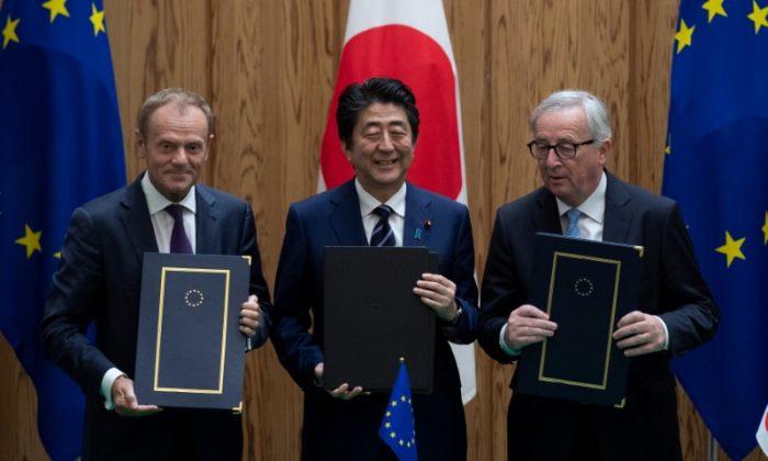 EU and Japan Sign Historic Deal to Create One of World’s Biggest Open Trade Zones