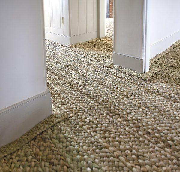 Rush matting covering a floor. (Rush Matters)