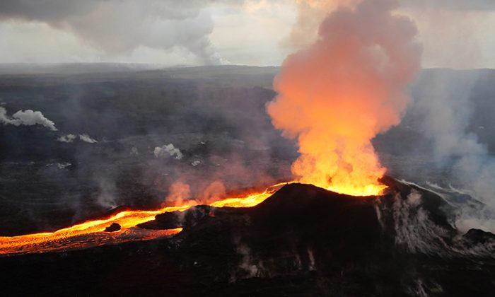Kilauea Eruption Adding Area to Hawaii’s Big Island