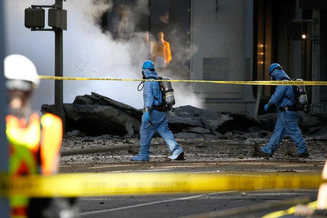 New York Steam Pipe Explosion Creates Urban Geyser; No Injuries