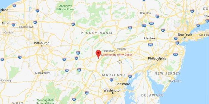 Explosion at Pennsylvania Army Depot, 4 Injured