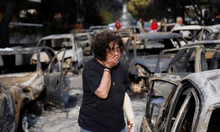 Wildfire Kills at Least 60 in Greece