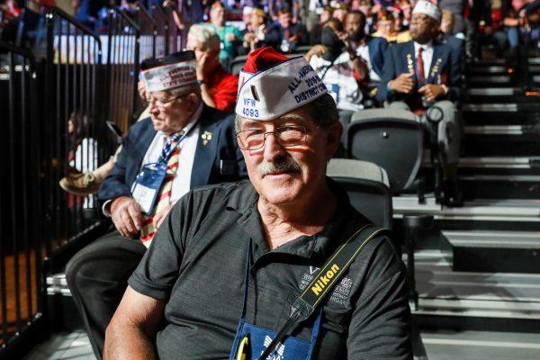 Vietnam veteran John Griffith attends the 119th annual Veterans of Foreign Wars Conference in Kansas City, Mo., on July 24, 2018. (Charlotte Cuthbertson/The Epoch Times)