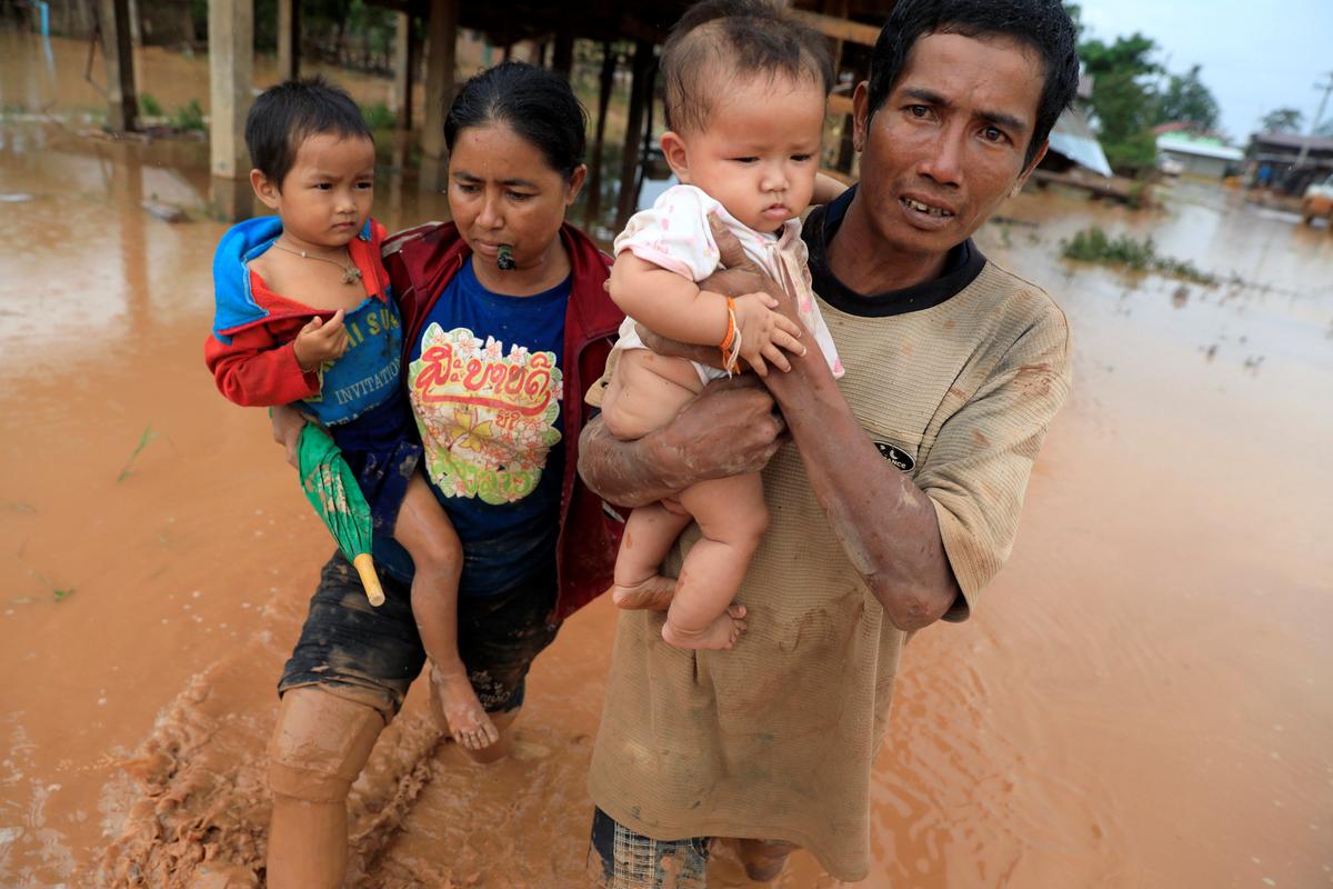 Laos Scrambles for Food, Medicines, Coffins After Dam Burst