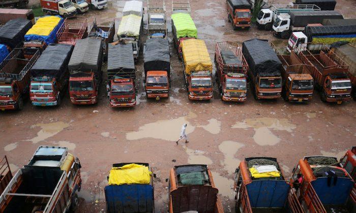 Indian Truckers’ Strike Hits Amazon Deliveries, Commodity Trade