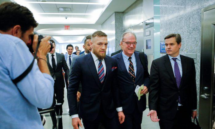 Mixed Martial Arts Star McGregor Pleads Guilty to Role in NYC Melee