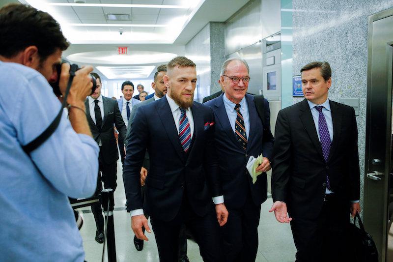 Mixed Martial Arts Star McGregor Pleads Guilty to Role in NYC Melee