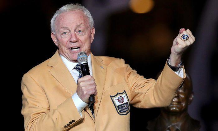 Report: Cowboys Owner Jerry Jones Told Not to Talk About National Anthem