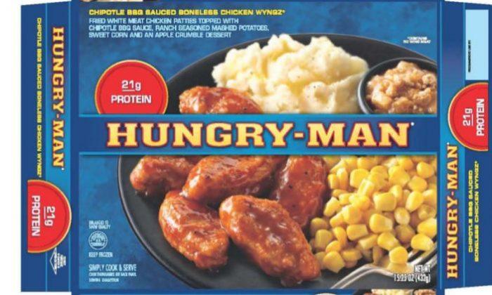 Hungry-Man Recalls Microwave Dinners Over Salmonella Concerns: USDA