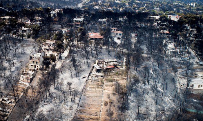 We Suspect Arson, Greek Minister Says of Deadly Wildfires