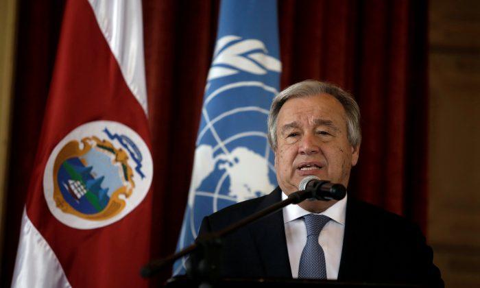 UN Chief Warns Staff, Member States: We’re Running out of Cash