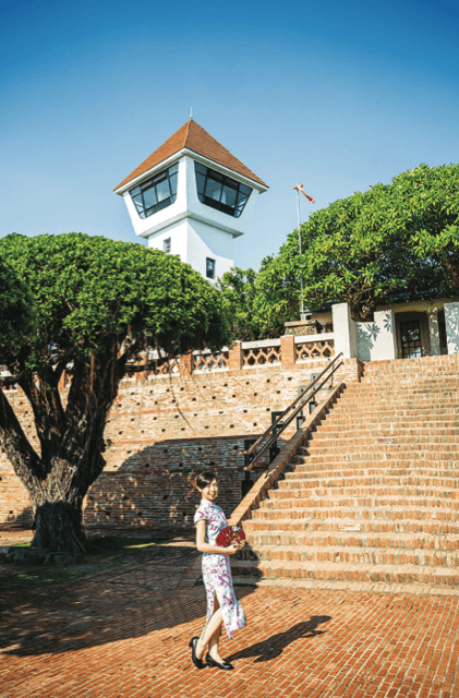 Taiwan is quite diverse, with influences from the Dutch, the Spanish, and the Japanese. Fort Zee- landia was built by the Dutch in the 17th century. (COURTESY OF THE TAIWAN TOURISM BUREAU)