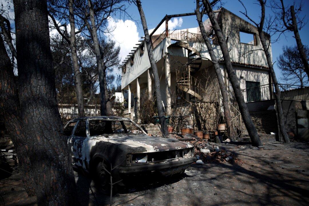 Greek PM Takes Responsibility for Wildfire as Criticism Mounts