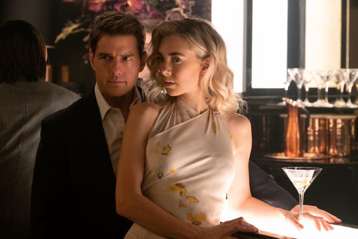 Ethan Hunt (Tom Cruise) and the White Widow (Vanessa Kirby) in “Mission Impossible: Fallout.” (Paramount Pictures/Skydance)