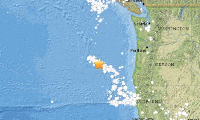 5.3-Magnitude Earthquake Hits Off Oregon Coast, No Tsunami Warning