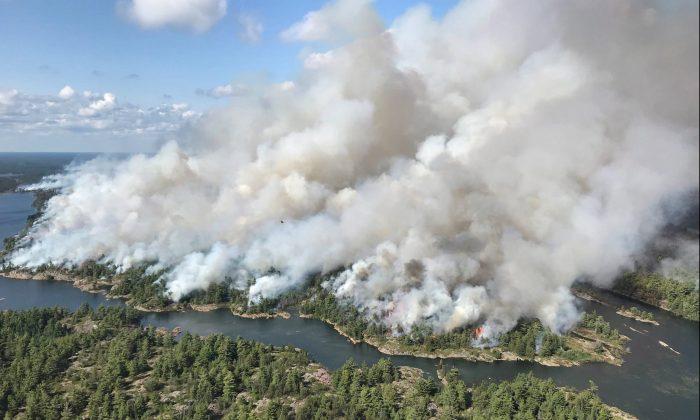 Forest Fires Continue to Blaze Across Northern Ontario
