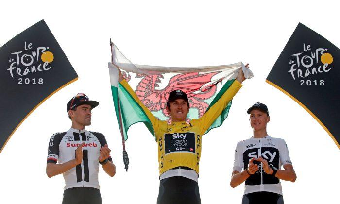 Team Sky’s Geraint Thomas Wins Tour de France
