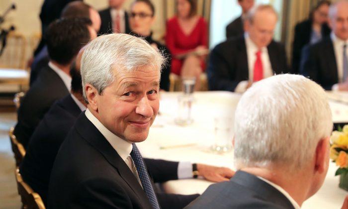 JP Morgan CEO: Trump’s Tax, Regulation Cuts Have Accelerated Growth