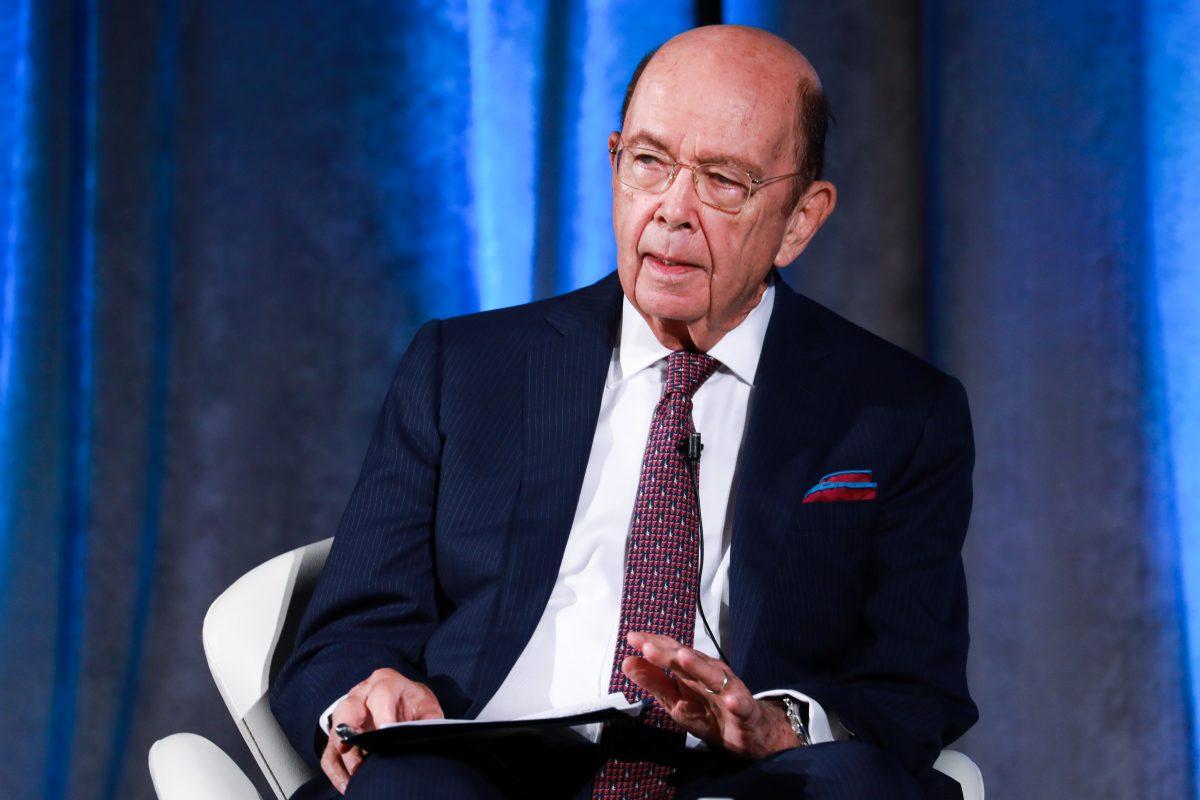Secretary of Commerce Wilbur Ross speaks at the Indo-Pacific Business Forum at the U.S. Chamber of Commerce in Washington on July 30, 2018. (Samira Bouaou/The Epoch Times)