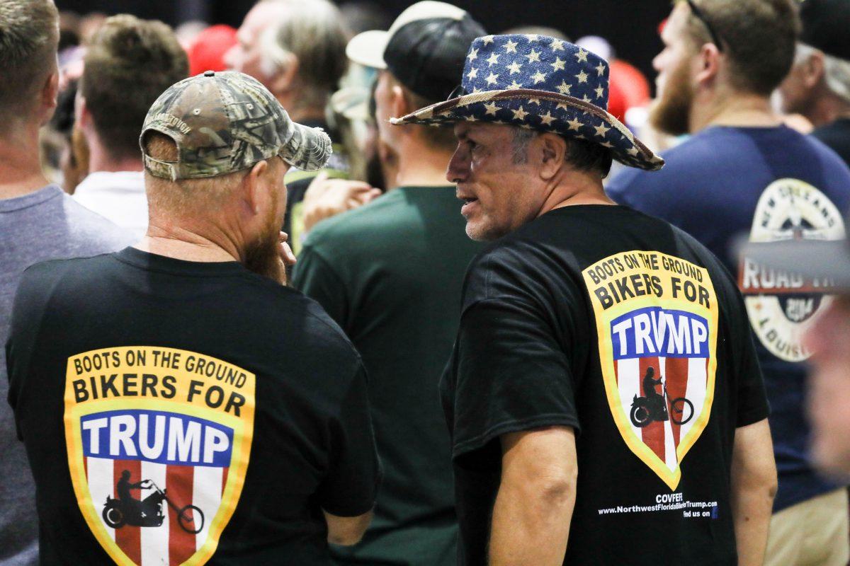 The audience at President Donald Trump's Make America Great Again rally in Tampa, Fla., on July 31, 2018. (Charlotte Cuthbertson/The Epoch Times)