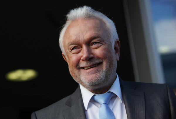 File photo of Wolfgang Kubicki of the German Free Democratic Party (FDP), arriving for coalition talks on Nov. 17, 2017 in Berlin, Germany. (Sean Gallup/Getty Images)