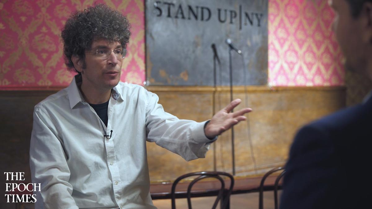 James Altucher explains the potential of the U.S. stock market in an interview with The Epoch Times. (Olivier Chartrand/The Epoch Times)