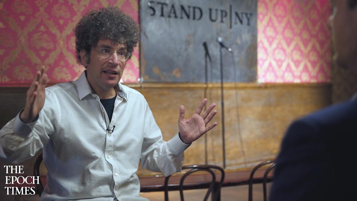 James Altucher explains bitcoin's potential in an interview with The Epoch Times. (Olivier Chartrand/Epoch Times)
