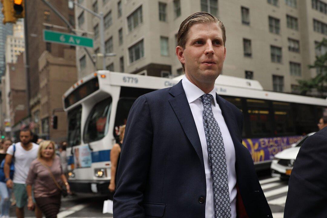 Eric Trump: Each Family Member Has Been Sent ‘White Powder’ in Mail