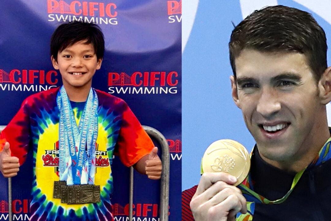 10-Year-Old Swimmer Breaks Michael Phelps’s Old Record