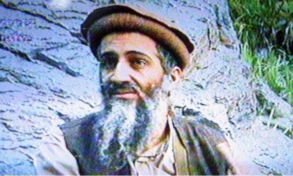 Former al-Qaeda leader Osama bin Laden on Sept. 20, 2003. (Salah Malkawi/Getty Images)