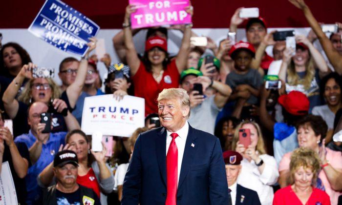 In Photos: Trump Rally in Lewis Center, Ohio