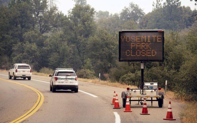 ‘Hazardous’ Smoky Air Shuts Yosemite in Peak Tourist Season