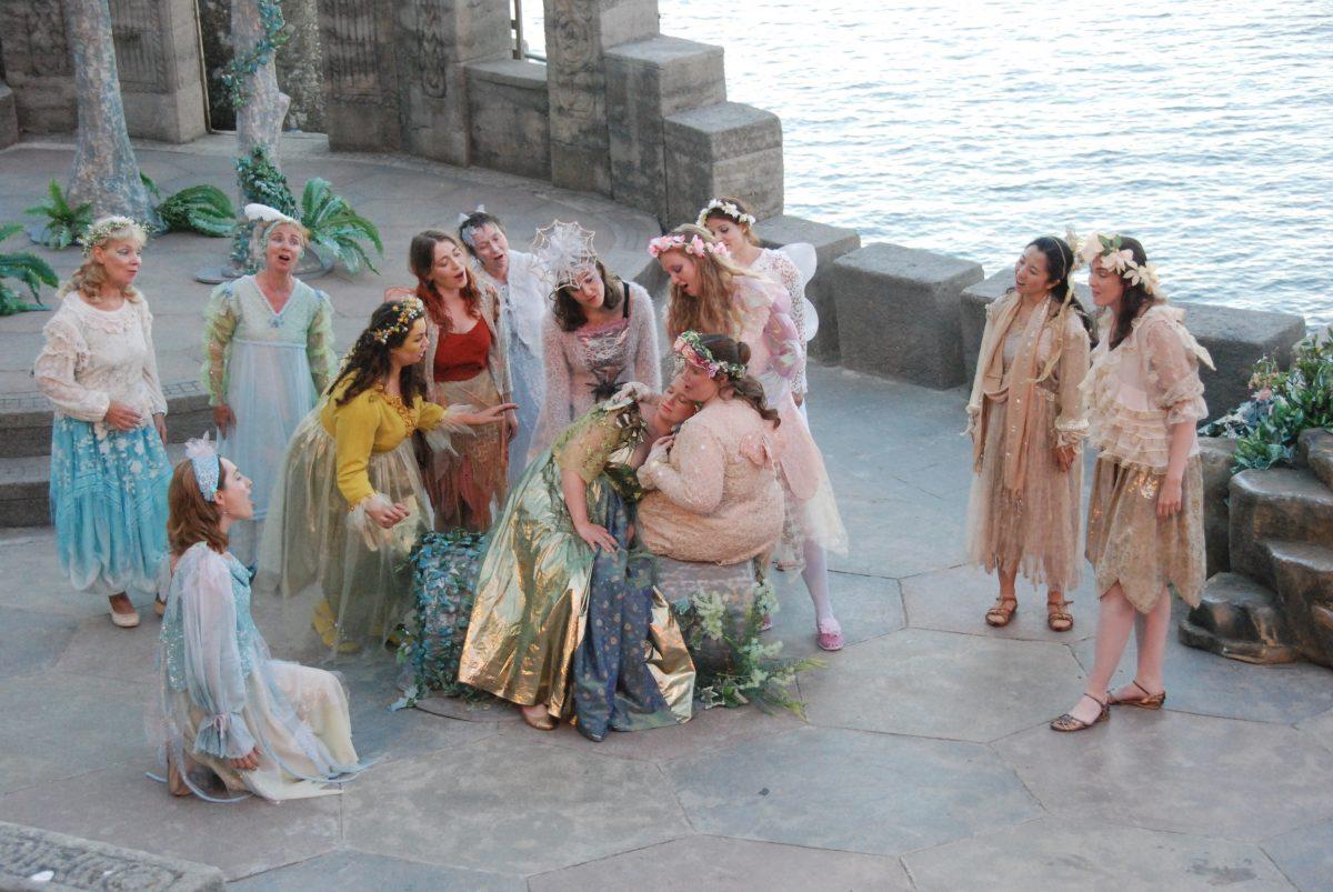 Benjamin Britten's "A Midsummer Night's Dream" performed on The Minack Theatre's stage in July of 2016. (Lynn Batten)