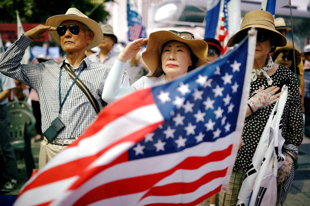 South Korea’s Trump Supporters Hail ‘Guardian of Liberty’