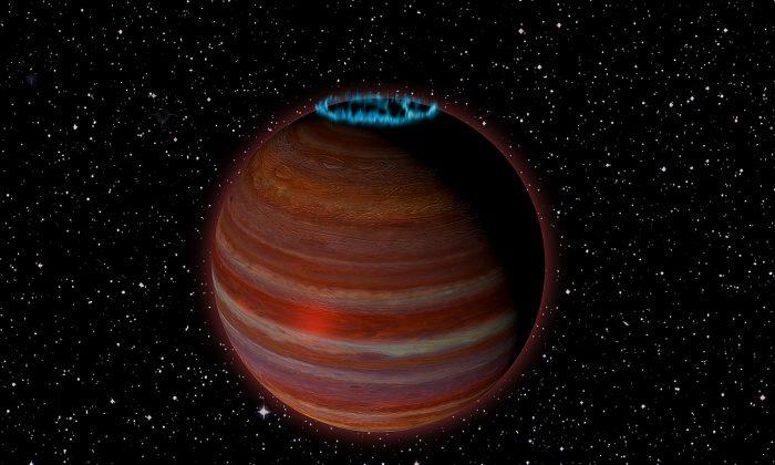 Huge Planet’s Aurora 200 Times as Strong as Jupiter’s
