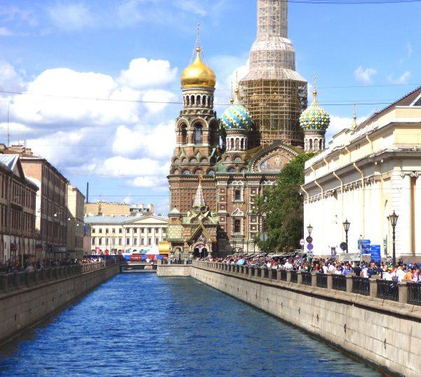 Church of Our Saviour on Spilled Blood in St. Petersburg. (Manos Angelakis)