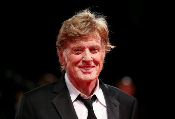 Robert Redford received a Golden Lion award for lifetime achievement at the 74th Venice Film Festival in Venice, Italy, September 1, 2017. (Alessandro Bianchi/Reuters)