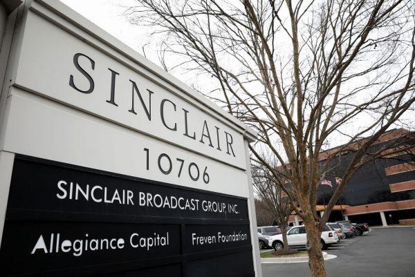 The headquarters of the Sinclair Broadcast Group. Taken on April 3, 2018 in Hunt Valley, MD. (Win McNamee/Getty Images)