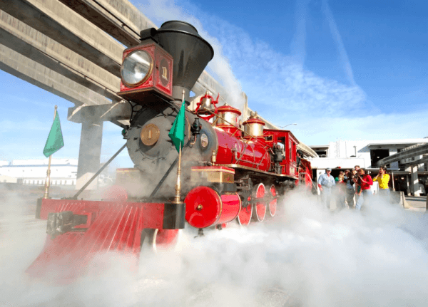 With "The Magic Behind Our Steam Trains" tour, guests can venture into the Magic Kingdom before the park opens and accompany the railroad engineers as they ready the massive steam trains for another day. (Courtesy of Disney)