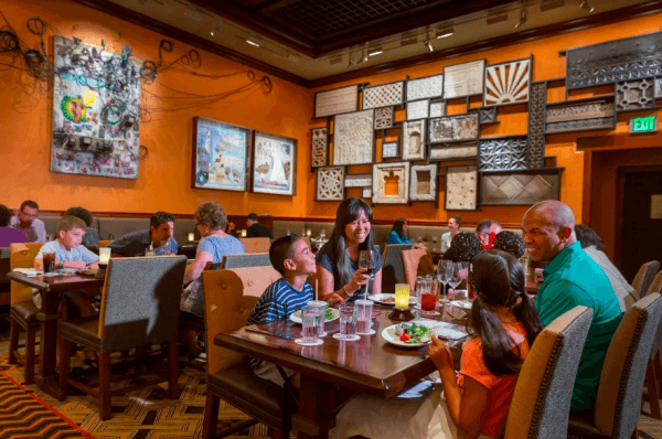 Tiffins, a new restaurant at Disney's Animal Kingdom celebrates the art of traveling. (Scott Watt/Courtesy of Disney)