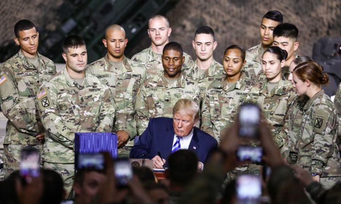 In Photos: Trump Signs 2019 National Defense Authorization Act